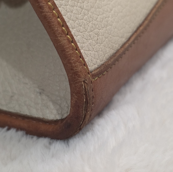 Vintage Dooney & Bourke All Weather leather Carpet Shoulder Bag - Picture 11 of 16